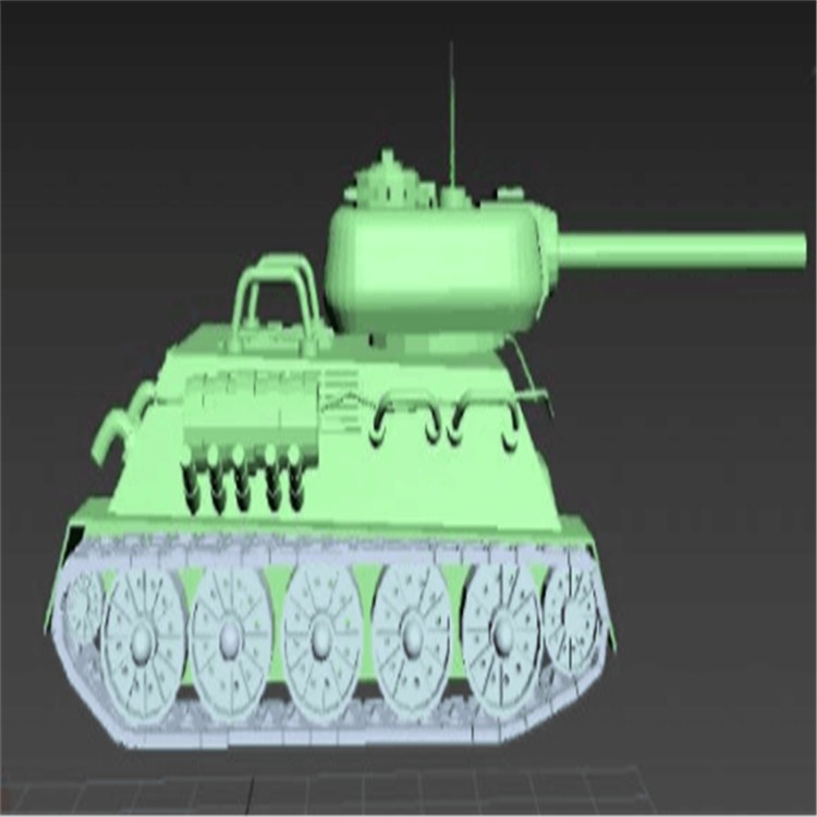 连江充气军用坦克模型